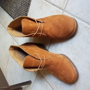 LUCKY Tan Leather Boots Size 9.5